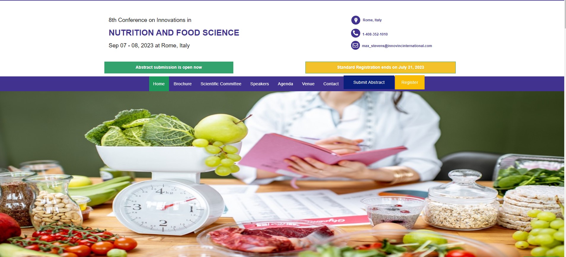 Nutrition and Food Science Conference -INFS 2023