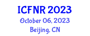 ICFNR 2023 International Conference on food 2023