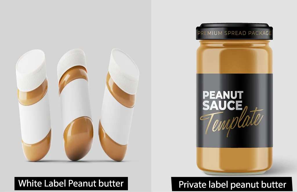 What Is The Difference Between Private Label And White Label Peanut Butter?