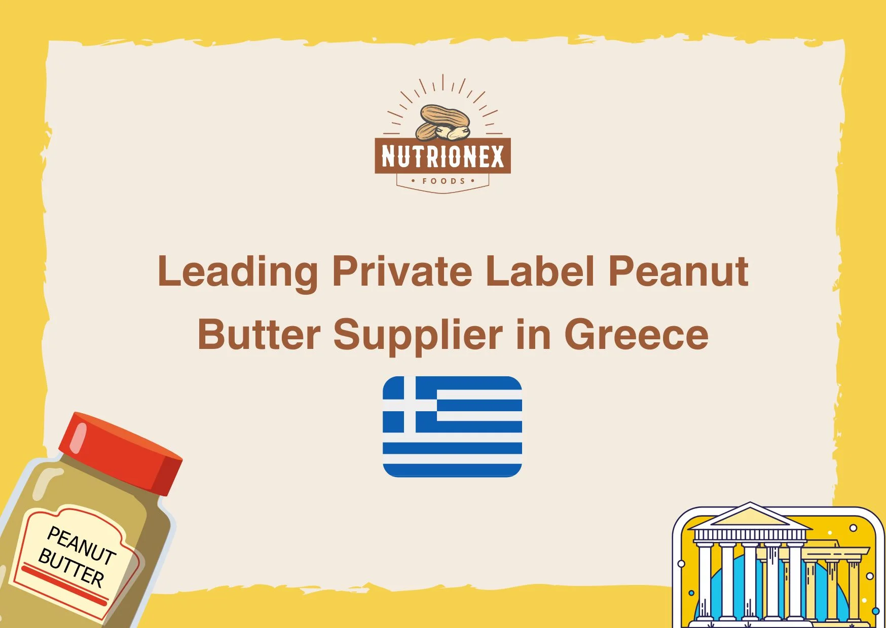 Leading Private Label Peanut Butter Supplier In Greece